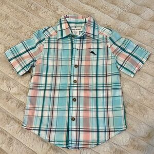 NWT Tommy Bahama Button Up Kids Shirt